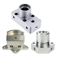 Composants mécaniques en aluminium de haute qualité et haute précision, découpe au laser, pièces usinées CNC