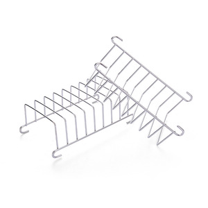 Stainless steel toast <b>rack</b>, <b>air</b> <b>fryer</b> <b>rack</b>, grill <b>rack</b>, kebab accessory, multi-functional kitchen barbecue <b>rack</b>, electric <b>fryer</b> - Product Image 5