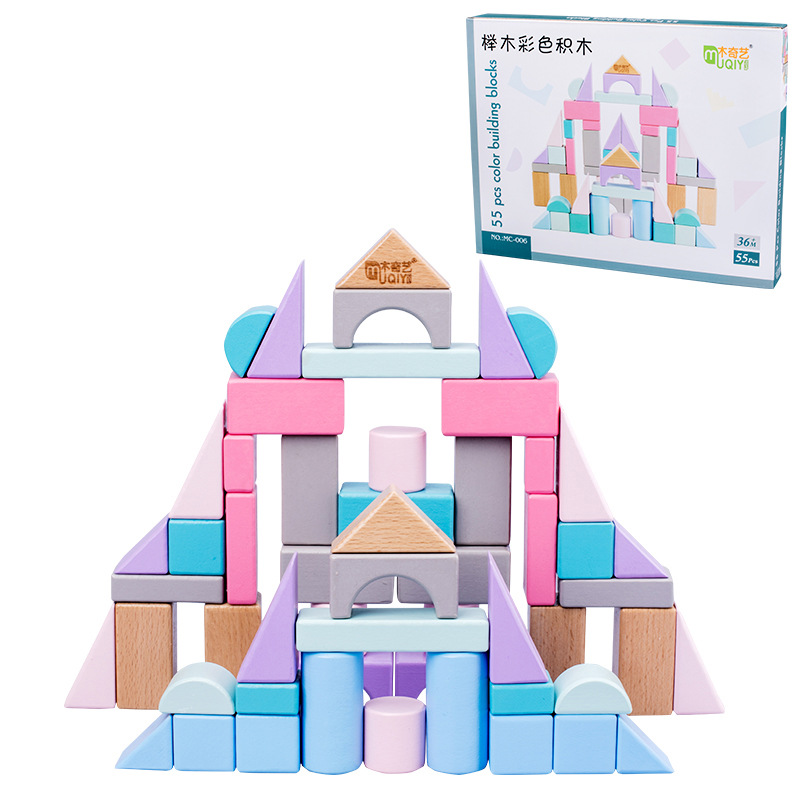 55 blocs colorés-32529538cm