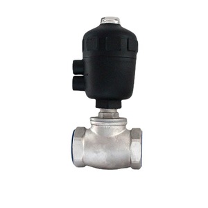 Válvula Neumática de Asiento Angular Tipo T DN15 para Agua a Temperatura Normal, Flujo Unidireccional, Estándar Nacional - Product Image 1