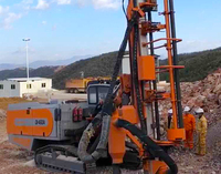 Foreuse de mine rotative de surface DTH intégrée et portable, à moteur diesel, pour l'exploitation minière