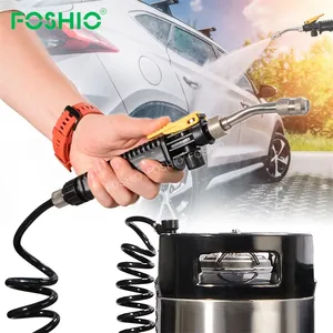 Foshio 5 Comercial Aço Inoxidável Gal Matiz Barril de Água Pressurizada Tanque Do Pulverizador Para Limpeza de Vinil Envoltório Do Carro
