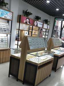 Kính Gỗ Showcase Đứng Quang Học Chuyên Nghiệp Đồ Nội Thất Cửa Hàng Hiện Đại Quang Cửa Hàng Truy Cập Thiết Kế Nội Thất Thiết Kế - Product Image 4