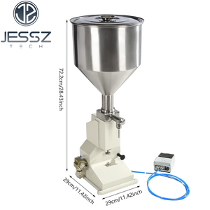 מכונת מילוי הדבק נוזלית a02, המשמשת לשמנת קרם נוזלי שמפו קרם מילוי מכונת מילוי שמן דבש קוסמטיקה - Product Image 2