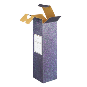 Boîte en papier laminé mat personnalisable pour l'emballage du vin, matériaux recyclés, fermeture magnétique, caractéristiques estampées en relief - Product Image 6