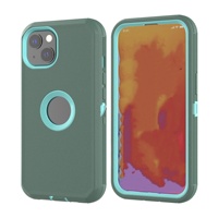 Coque de téléphone portable PC Laudtec avec logo personnalisé pour iPhone 16 15 Pro Max antichoc avec protecteur d'écran Design de luxe pour iPhone 13