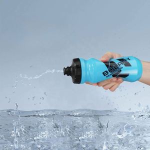 Bouteille d'eau pour vélo et support de bouteille de vélo, bouteille de sport compressible de 20 oz pour cadeau promotionnel personnalisé - Product Image 4
