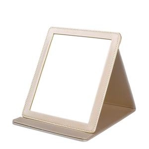 Nuevo Espejo de Maquillaje Plegable de Cuero, Espejo Portátil para Exhibición de Joyería, Espejo de Mostrador - Product Image 4