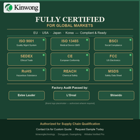 Rodillo Facial de Hielo KINWONG para Terapia Fría, Cabezal de Acero Inoxidable, Desinflamatorio, Reduce Poros, Herramienta de Masaje, Venta al Por Mayor OEM