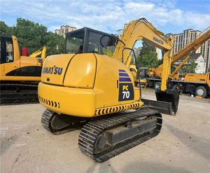 Excavatrice sur chenilles hydraulique Komatsu PC70-8 d'occasion importée, 7 tonnes, petite pelle de terrassement d'occasion en vente Komatsu PC70 - Product Image 1