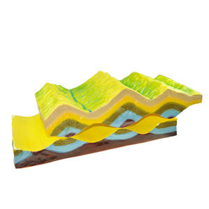 أداة مختبر جغرافيا المدرسة ، تجربة علمية ومجموعة تعليمية ، هيكل قابل للطي ونموذج تطورها الجيومورفي - Product Image 3