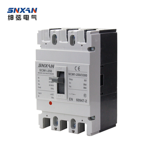 Mccb אלקטרוני עמיד-גבוהה שבירה כפולה להתאמה אישית סיטונאית 3p 250a ac 400v SCM-250/3300 מפעל מתג אוויר מחיר המפעל - Product Image 2