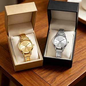Nouvelle Arrivée Montre Femme avec Marquages Clairs et Bracelet à Maillons Modulaires en Acier Inoxydable Style Italien Vente en Gros - Product Image 2