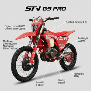 Moto tout-terrain 2026 STN G9 PRO YBS300 300cc refroidie par eau, <span class=keywords><strong>4</strong></span> <span class=keywords><strong>temps</strong></span>, <span class=keywords><strong>Enduro</strong></span>, course hors route, Motocross OEM - Product Image 3