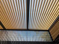 WPC terrasse extérieure pergola balcon patio terrasse décorative étanche bois plastique composite 100*30mm lame pour villa