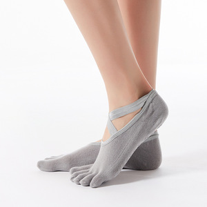 Bonypony – chaussettes de sport antidérapantes pour femmes, vente en gros, en coton, Bandage coloré - Product Image 5