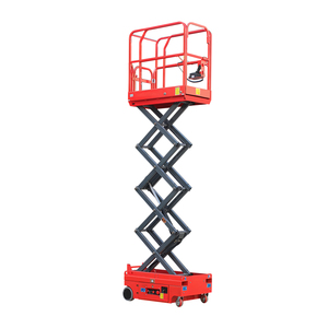 Plataforma Elevadora de Tijera Autopropulsada de 240 kg, 4 m, 6.8 m, 8 m, para Mantenimiento y Inspección de Techos, OEM - Product Image 1