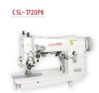 Machine à coudre plate Golden Wheel série CSL-1720 1720PK à double aiguille Picot-Stitch