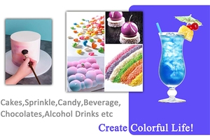 Ăn được ánh lớn bụi trắng c1011 cấp thực phẩm sắc tố ngọc trai ăn được mica bột cho bánh sô cô la tráng miệng trang trí uống vv. - Product Image 6