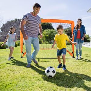 Portería <span class=keywords><strong>de</strong></span> Fútbol Portátil Mini <span class=keywords><strong>de</strong></span> 4 pies x 3 pies, Juego <span class=keywords><strong>de</strong></span> 1 Red con Estuche <span class=keywords><strong>de</strong></span> Transporte, Equipo <span class=keywords><strong>de</strong></span> Entrenamiento <span class=keywords><strong>para</strong></span> Uso en el Patio Trasero - Product Image 6