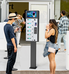 Y2 Power ZEN, casier de charge mural pour téléphone à 6 emplacements, pour utilisation <span class=keywords><strong>en</strong></span> extérieur, station de charge étanche, option de paiement par carte de crédit - Product Image 6