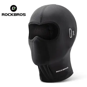 ROCKBROS yüksek kaliteli Polyester yazlık şapkalar koşu sürme motosiklet Balaclava yaz balaklava yüz maskesi