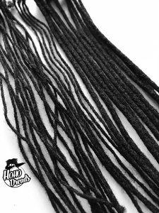 [HOHODREADS] Micro Dreadlocks estensione 100% <span class=keywords><strong>capelli</strong></span> umani per uomini e donne 0.2cm Permant Locs fatti a mano