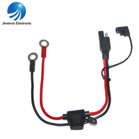 Nuevo Arnés de Cableado JINSTRON de 125cc y Cable USB Doble AF con Certificado CE, Clasificación IP65, 12V para Automóviles y Electrodomésticos