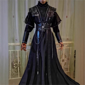 Disfraz de Cosplay de Mo Ran, Traje de Anime para Hombre, Hanfu Negro Chino Antiguo de Zhou Hui Hei Shui Gu Yun - Product Image 2