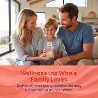 Pureon 16-1 Gummies de Mousse de Mer pour la Réparation Articulaire avec Racine de Bardane et Fucus Vésiculeux – Complément pour Adultes, Soutien Immunitaire et Métabolisme