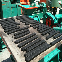 Extrudeuse de tige de charbon de vente chaude d'usine, sciure de bois personnalisée, narguilé, presse de fabrication de charbon de bois