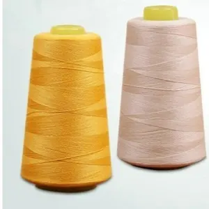 100% polyester Spun polyester 봉 제 실 에 bulk 20s/2 20s/3 20s/4 12s/3 면 실