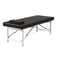 Table de massage moderne pour salon de beauté et spa, en cuir, réglable, pliable, portable, pour soins du visage, chambre, hôtel, extérieur