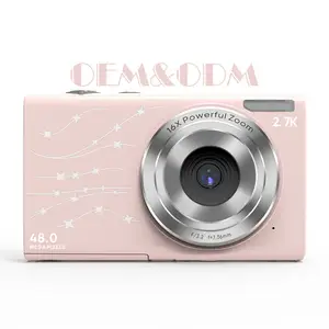 Cheap Ccd Camara Portable Pocket Vlogging Photography 2.88" 48mp Photo Mini Small For Kids 4k Professional Video Digital Cameras