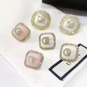 Pulseira de moda feminina, acessórios de joias, colar, conjunto de marca de luxo, letras gg cc, pulseira de designer feminino