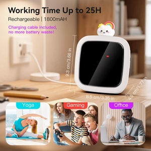 Temporizador Visual Silencioso de Cuenta Regresiva de 99 Minutos, Temporizador Digital Recargable con Pantalla a Color de 9 Dígitos, Gestión del Tiempo de Estudio, Suministro de Fábrica OEM ODM - Product Image 5