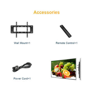 Kiosco Táctil Tacteasy 4K HD, Pantalla Publicitaria de <span class=keywords><strong>Video</strong></span>, TV Comercial para Interiores/Tienda de Alimentos/Centro Comercial/Metro con Cuerpo Delgado - Product Image 4