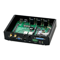 Mini PC Industri Tanpa Kipas Mini Tree dengan Prosesor Tel I7 8550U I5 8250U Komputer Tangguh 6*COM 8*USB GPIO LPT PS2 4K HD+VGA 3G/4G WiFi