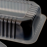 Conteneurs en plastique jetables de qualité supérieure Xinbang 2617 en PP/PET, de qualité alimentaire, pour les rayons des supermarchés
