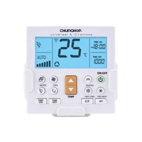 Control Remoto Universal para Aire Acondicionado K-650E de Fábrica con Pantalla LCD de Pared y Retroiluminación LED