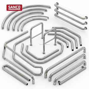 Machine de cintrage de tubes CNC pour la fabrication de garde-corps et de balustrades de plateforme en acier inoxydable pour les chemins de fer, le métro et les lignes souterraines - Product Image 2