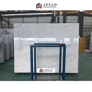 Fabbrica di piastrelle cinesi prezzo economico naturale puro oriente bianco onyx Calacatta Volakas marmo piastrelle lastre e pavimenti in marmo