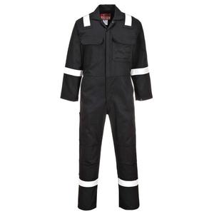 PORTWEST - BIZ5BKRXXXL Bizweld Iona overol ignífugo negro-EAN 5036108200979 ROPA DE TRABAJO RESISTENTE A LLAMA - Product Image 1