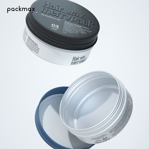 100g Custom Aluminum Jar for Hair Wax Crystal Clay Pomade Body Lotion - Round Airtight <b>Metal</b> Tin <b>Box</b> Wholesale - Product Image 3