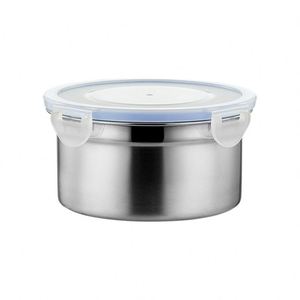 304 Stainless Steel Food Grade Sealed Preservation Box Thickened Multifunctional <b>Lunch</b> Box Refrigerator Freezing Storage Box - Product Image 5