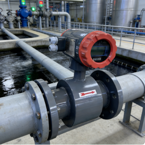 Medidor de Flujo Electromagnético de Alta Precisión (0.5%) para Agua y Agua de Mar, con Salida de Pulso RS485 y 4-20mA, Líquido Conductivo, Proveedores y Fabricantes - Product Image 2