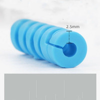 Protector de Cable de Datos, Funda Espiral para Cable de Carga, Enrollador de Cable, Anillo Protector Anti-rotura Universal