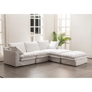 L hình đồ nội thất đi VĂNG PHÒNG KHÁCH ghế sofa thiết kế độc đáo vải Set của New sofa cho bán