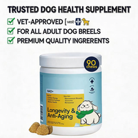 Friandises personnalisées pour la longévité des chiens - Complément anti-âge pour la santé des animaux de compagnie avec NMN et resvératrol, supplément vitaminique pour chats OEM