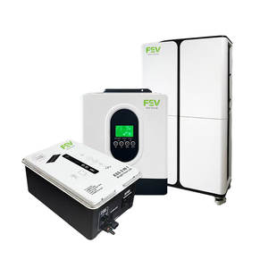 솔라 패널 키트 오프 그리드 15kw 10kw 5kw 솔라 시스템 패키지 배터리 및 인버터 하이브리드 5000 와트 에너지 시스템 - Product Image 3